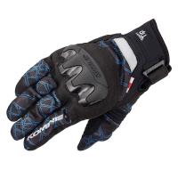 KOMINE(コミネ) GK-220 Protect Mesh-Gloves Crush Blue/Black L 品番:06-220/CBL/BK/L | Fujita Japan