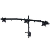 SANWASUPPLY サンワサプライ モニターアーム(3画面・横並び) CR-LAC312BK | HJN ヤフー店