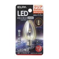 朝日電器 LED電球 ローソク型 E12 | ライフアンドグッツ