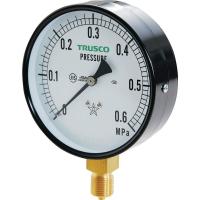 TRUSCO トラスコ中山 TRUSCO JIS汎用圧力計A型100φ 圧力レンジ0.0〜0.60MPa | ライフアンドグッツ