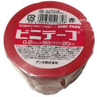 デンカ ビニテープ101 0.2X50X20 赤 (4巻単位) (A3695S220R 4078) | ライフアンドグッツ