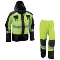 船橋(Funahashi.co.ltd) 船橋(フナハシ) レインウェアブレイブレイン(フルハーネス仕様)FS-1110FH イエロー/ブラック S (2240235) | ライフアンドグッツ