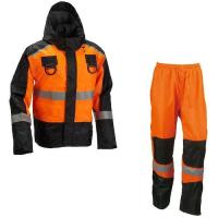 船橋(Funahashi.co.ltd) 船橋(フナハシ) レインウェアブレイブレイン(フルハーネス仕様)FS-1110FH オレンジ/ブラック M (2240249) | ライフアンドグッツ