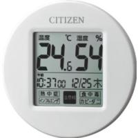 リズム時計 CITIZEN (シチズン) 高精度 温度 ・ 湿度 計 ライフナビプチA 置き ・ 掛け 兼用 ホワイト 8RD208-A03 | ライフアンドグッツ