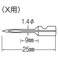 日本バノック バノック交換針　薄物用 (N-X) | ライフアンドグッツ