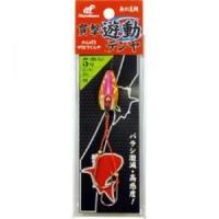 ハヤブサ(Hayabusa) 無双真鯛 貫撃遊動テンヤ 10-6 海老レッドラメ | ライフアンドグッツ