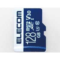 ELECOM エレコム MicroSDXCカード　データ復旧サービス付　ビデオスピードクラス対応　UHS-I　U3　80MB/s　128GB MF-MS128GU13V3R 1枚 | ライフアンドグッツ