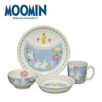 山加商店 MOOMIN ムーミン ベビーキッズ 4ピースセット(ギフト箱入) MM1200-113 (1237180) | ライフアンドグッツ