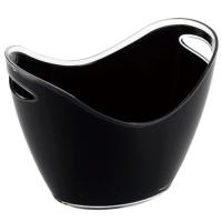 佐藤金属興業(Satokinzoku) ゴンドラワインクーラー　L　（MS樹脂ブラック） 169101 1個 | ライフアンドグッツ