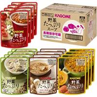 カゴメ 野菜たっぷりスープ (160g×4種×各4袋 計16袋) SO-50 | ライフアンドグッツ