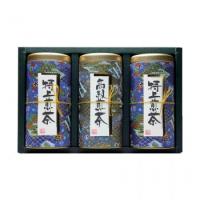 宇治森徳 日本の銘茶 ギフトセット(特上煎茶100g×2缶・高級煎茶100g) MY-50W (1610124) | ライフアンドグッツ