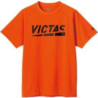 VICTAS(ヴィクタス) PLAY_LOGO_TEE (632101) 色 : OR サイズ : XL | RING RING