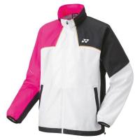 YONEX ヨネックス ユニウラジツキウィンドウォーマーシャツ (70095) 色 : ホワイト/ピンク サイズ : SS | RING RING
