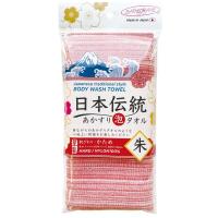 タツネ 日本伝統垢すり泡タオル 朱 RD レッド 浴用用品 バス用品 バスグッズ 体 (-) | RING RING