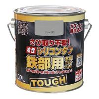 ニッペホームプロダクツ 油性シリコンタフ グレー(灰) 0.7L | RING RING