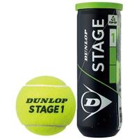 DUNLOP ダンロップ DUNLOP(ダンロップ) テニスボール キッズ/ジュニア用 STAGE 1 GREEN(ステージ1グリーン)１ダース(12個入) STG1GRC3DOZ イエロー | RING RING