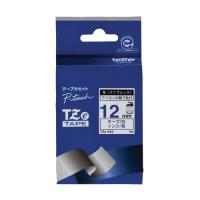 BROTHER ブラザー ブラザー工業 TZeテープ 布テープ(白地/青字) 12mm TZe-FA3 | エクセレントショップ