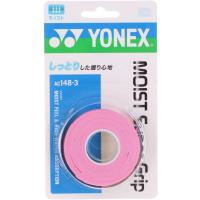 YONEX ヨネックス ヨネックス　モイストグリップ（３ボンイリ）　品番：ＡＣ１４８３　カラー：パウダーピンク（４２１） | エクセレントショップ