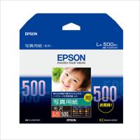 EPSON エプソン 写真用紙 光沢 (L判/500枚)(KL500PSKR) | エクセレントショップ