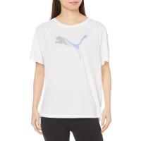 PUMA プーマ EVOSTRIPE_Tシャツ (675604) 色 : PUMA_WHITE サイズ : S | エクセレントショップ
