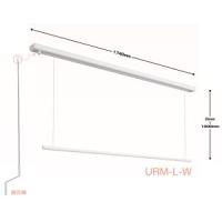 川口技研 ホスクリーン　UＲＭ-L-W　ホワイト　 004-00756 | エクセレントショップ