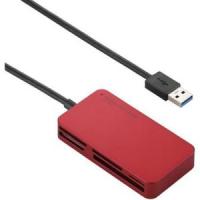 ELECOM エレコム (cf383)ELECOM USB3.0対応 メモリリーダライタ MR3-A006BK/MR3-A006RD　レッド | エクセレントショップ