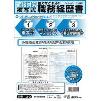 日本法令 複写式職務経歴書　労務 13-2 | エクセレントショップ