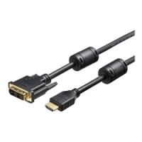 BUFFALO バッファロー BSHDDV30BK HDMI:DVI変換ケーブル コア付 3.0m ブラック(BSHDDV30BK) | エクセレントショップ