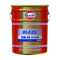 GULF ガルフ BLAZE ガルフBLAZE 15ｗ50 SL-CF・MA 鉱物油 20L HTRC3 | エクセレントショップ