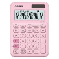 CASIO カシオ MW-C20C-PK-N カラフル電卓(12桁) ペールピンク(MW-C20C-PK) | エクセレントショップ