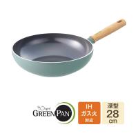 GREEN PAN グリーンパン メイフラワー ウォックパン 28cm CC001904-001 グリーンパン | エクリティ