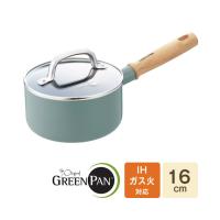 GREEN PAN グリーンパン メイフラワー ソースパン 16cm 蓋付き CC002176-001 グリーンパン | エクリティ