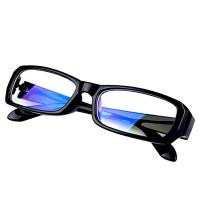 PCメガネ ブルーライトカット 伊達メガネ メンズ 軽量 黒縁 スクエア 眼鏡拭き ケース付 | eclosetストア