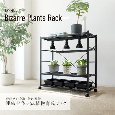 lizeworks Botanaiz Shelf 植物棚 観葉植物 棚 ラック 植物棚 台 水耕栽培 室内 栽培棚 ビザールプランツ