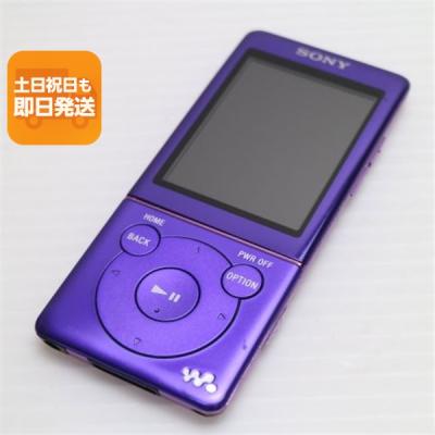 SONY ウォークマン パープル 本体 WALKMAN オーディオ機器（色：パープル系）｜テレビ、オーディオ