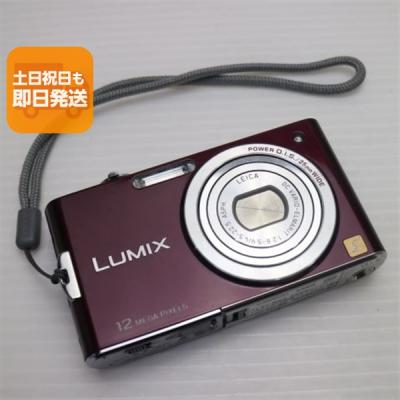 Panasonic コンパクトデジタルカメラ本体（色：パープル系