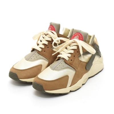 Nike Air Stussy ホワイト/ブラウン スニーカー Air Flight '89 Low x Stüssy 'White and Pecan' (FD6475-100