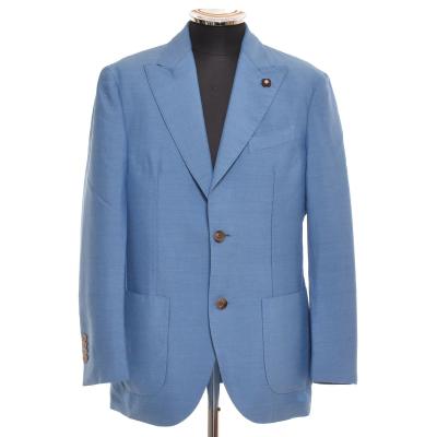 LARDINI 青 テーラードジャケット ブルー ジャケット（LARDINI）のおすすめ人気商品一覧 通販