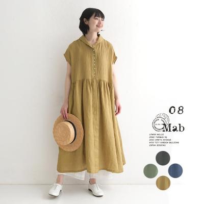 27日まで　ゼロハチマブ　タックリネン100%シャツワンピース 　コート cf922hf633-ejkk-19.jpg?fitin=