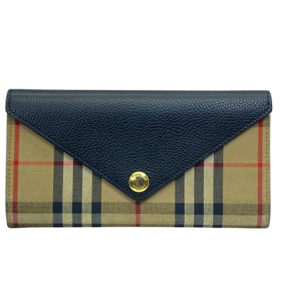 BURBERRY バーバリーチェック メンズ 長財布 折り財布 BURBERRY バーバリー 長財布 メンズ 8052803 二つ折りフラップ