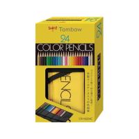 トンボ鉛筆 ロールケース入 色鉛筆24色ＮＱ  CR-NQ24C Colored pencils | イーコンビYahoo!店