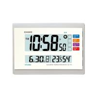 カシオ（CASIO) 電波掛け時計 IDL-140J-7JF 温度・湿度・日付・曜日表示付 電波時計(置き掛け兼用)ウェーブセプター | イーコンビYahoo!店