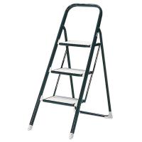 不二貿易 ステップラダーII 3段 YS-612 ネイビー／ホワイト 38709 | イーコンビYahoo!店