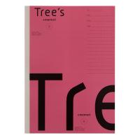 日本ノート Tree's B5 プラスメモリ A罫 30枚 ピンク 10冊パック UTRP3A P×10 | イーコンビYahoo!店