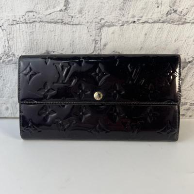 【極美品】ルイヴィトン アンプラント ポルトフォイユ サラ 黒 A423 極美品】ルイヴィトン アンプラント ポルトフォイユ サラ 黒