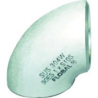 あすつく対応 「直送」 フローバル B90ES10S25A ９０°エルボ（ショート）Ｓ１０Ｓ　０９１０００４１ 444-5473 | 測定器・工具のイーデンキ