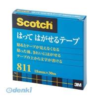 あさってつく対応 3M スリーエム 811-3-18 はってはがせるテープ【１巻】 811318 | 測定器・工具のイーデンキ