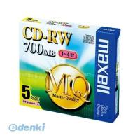 マクセル maxell CDRW80MQ.S1P5S PC DATA用CD−RWシルバー 5枚 | 測定器・工具のイーデンキ