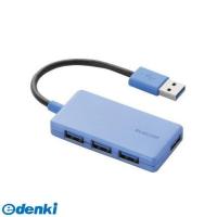 ELECOM エレコム U3H-A416BBU 4ポートUSB3．0ハブ【コンパクトタイプ】 U3HA416BBU | 測定器・工具のイーデンキ