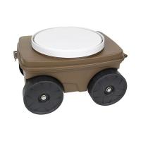 4977292673037 E−Value イージーターンチェア NEO EGC−6BR ブラウン イージーターンチェアNEO | 測定器・工具のイーデンキ